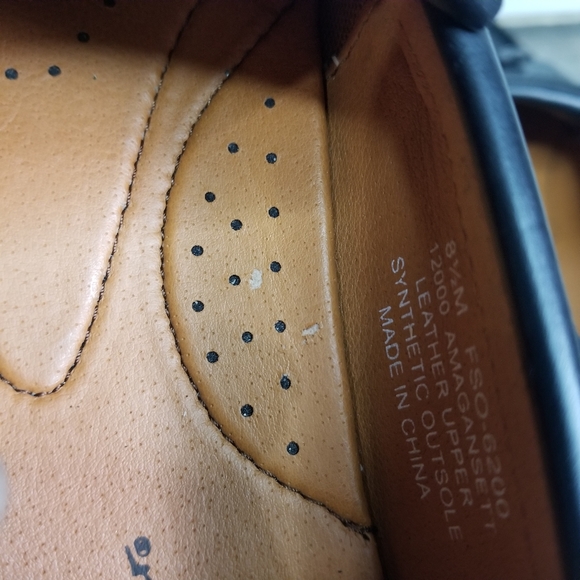 French Shriners Handcrafted Fringe Tasseled Loafers Leather Slip On Dres… - Picture 9 of 12